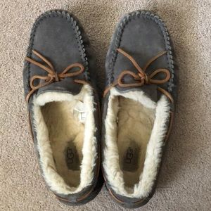 Grey Ugg Moccasins